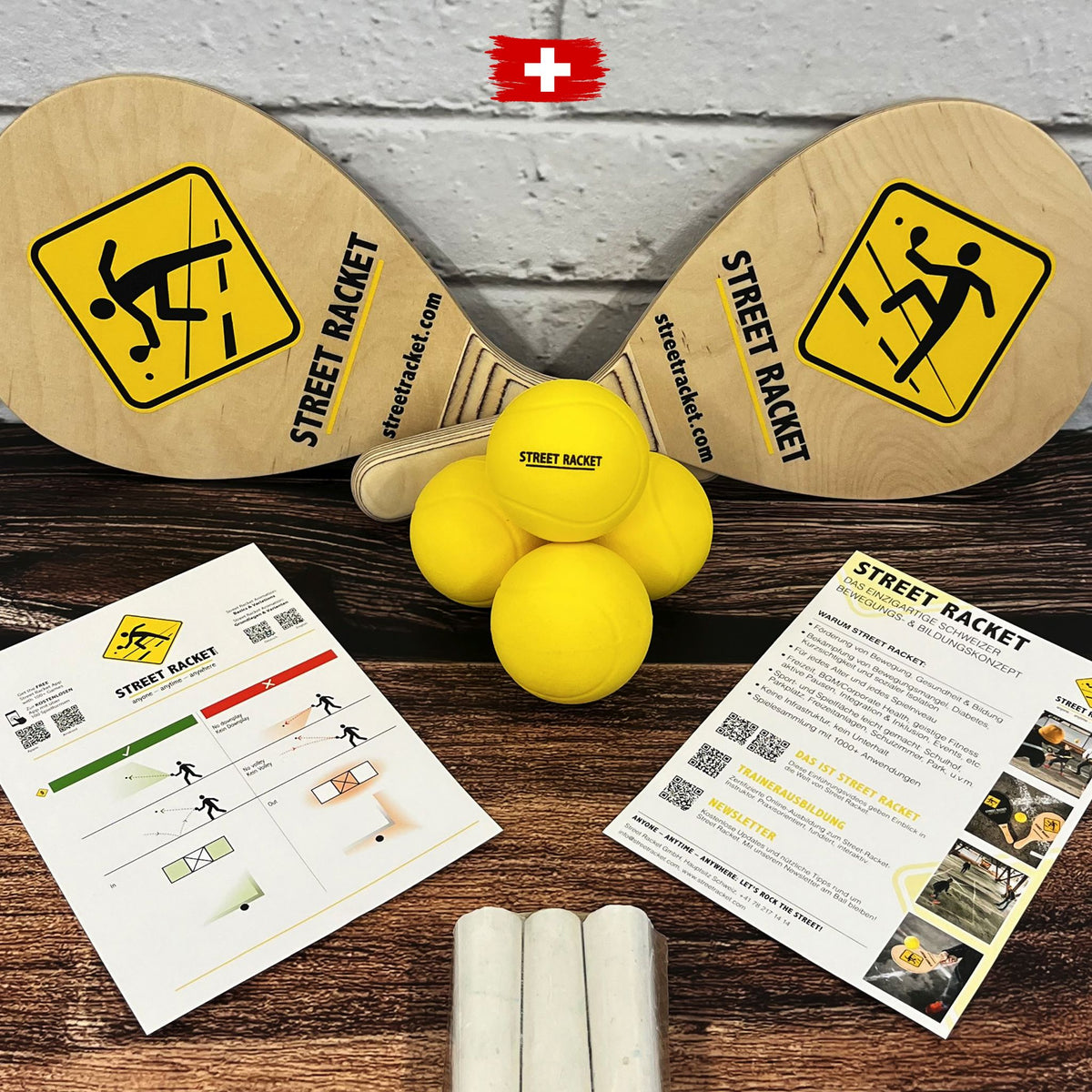 2-Spieler-Set «SOCIAL» – Street Racket Shop