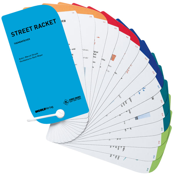 Street-Racket-Spielfächer mit 64 praxisnahen Seiten für Spiel und bewegtes Lernen.